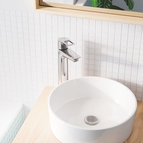 GROHE BAULOOP umývadlová stojanková batéria, chróm 23764001 Obrázek - fotka