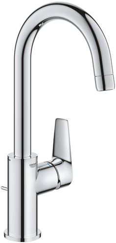 GROHE BAUEDGE umývadlová stojanková batéria, s odtokovou súpravou, chróm 23760001 Obrázek - Hlavní obrázek