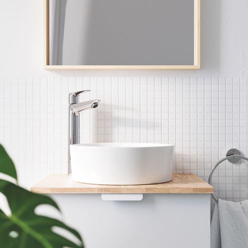 GROHE BAUEDGE umývadlová stojanková batéria, chróm 23761001 Obrázek - fotka