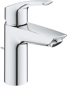 GROHE EUROSMART umývadlová stojanková batéria, s odtokovou súpravou, chróm