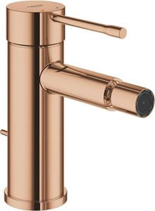 GROHE ESSENCE NEW bidetová stojanková batéria, s odtokovou súpravou, Water Saving, warm sunset