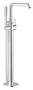 GROHE ESSENCE NEW vaňová batéria na podlahu, s prepínačom, so sprchovou súpravou, chróm