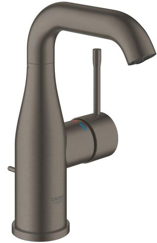 GROHE ESSENCE NEW umývadlová stojanková batéria, s odtokovou súpravou, brúsený hard graphite 24173AL1 Obrázek - Hlavní obrázek