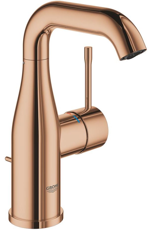 GROHE ESSENCE NEW umývadlová stojanková batéria, s odtokovou súpravou, warm sunset
