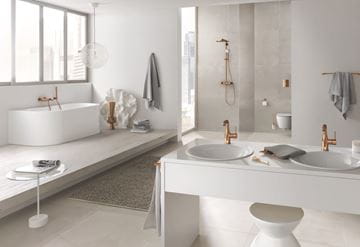 GROHE ESSENCE NEW umývadlová stojanková batéria, s odtokovou súpravou, warm sunset 24173DA1 Obrázek - fotka