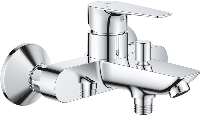 GROHE BAUEDGE vaňová nástenná batéria, s prepínačom, chróm 23604001 Obrázek - Hlavní obrázek