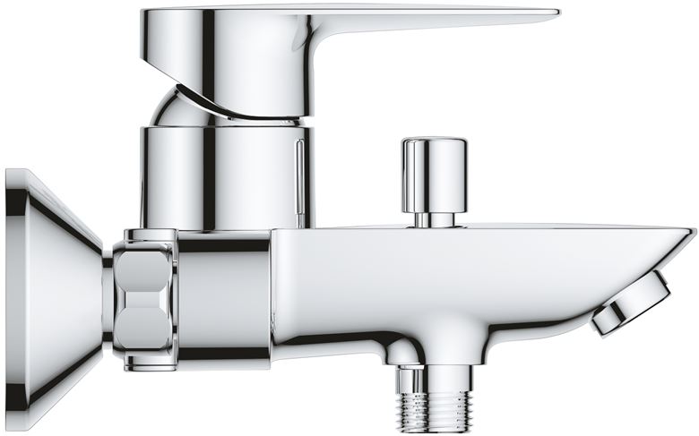 GROHE BAUEDGE vaňová nástenná batéria, s prepínačom, chróm 23604001 Obrázek - fotka