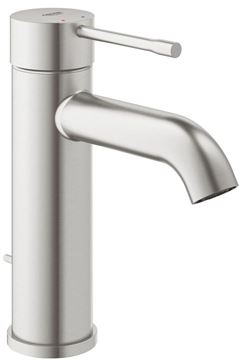 GROHE ESSENCE NEW umývadlová stojanková batéria, s odtokovou súpravou, supersteel