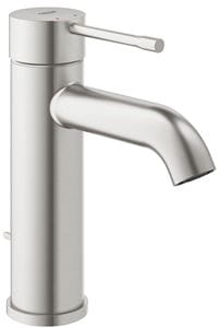 GROHE ESSENCE NEW umývadlová stojanková batéria, s odtokovou súpravou, supersteel
