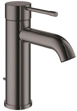 GROHE ESSENCE NEW umývadlová stojanková batéria, s odtokovou súpravou, hard graphite