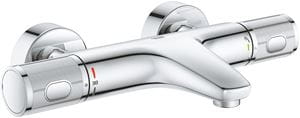GROHE GROHTHERM 1000 PERFORMANCE vaňová nástenná termostatická batéria, s prepínačom, chróm
