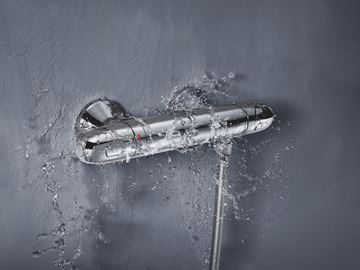 GROHE GROHTHERM 1000 sprchová nástenná termostatická batéria, Water Saving, chróm 34814003 Obrázek - fotka