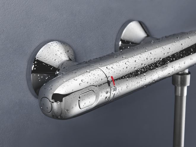 GROHE GROHTHERM 1000 sprchová nástenná termostatická batéria, Water Saving, chróm 34814003 Obrázek - fotka