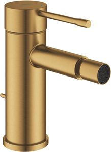 GROHE ESSENCE NEW bidetová stojanková batéria, s odtokovou súpravou, Water Saving, kartáčovaný cool sunrise