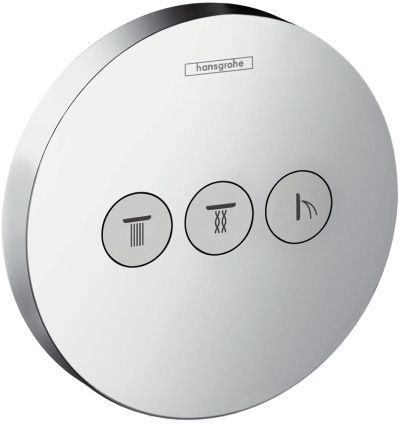 HANSGROHE SHOWER SELECT S podomietkový prepínací ventil, pre 3 spotrebiče, chróm 15745000 Obrázek - Hlavní obrázek