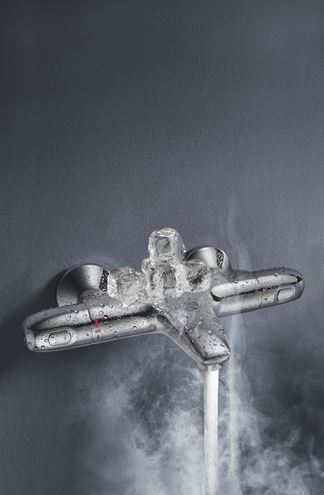 GROHE GROHTHERM 1000 vaňová nástenná termostatická batéria, s prepínačom, chróm 34816003 Obrázek - fotka