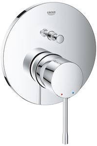 GROHE ESSENCE NEW vaňová podomietková batéria, s prepínačom, chróm