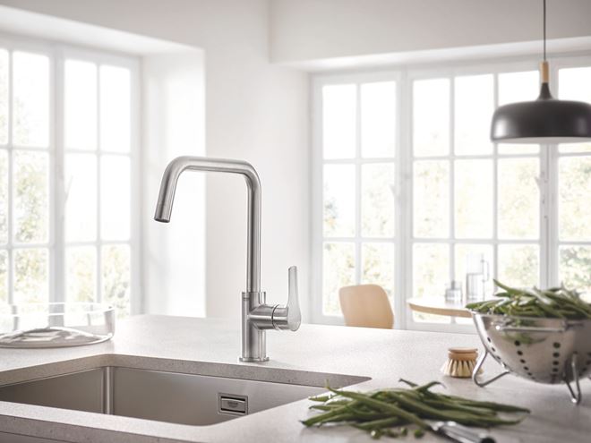 GROHE EUROSMART drezová batéria, supersteel 30567DC0 Obrázek - fotka
