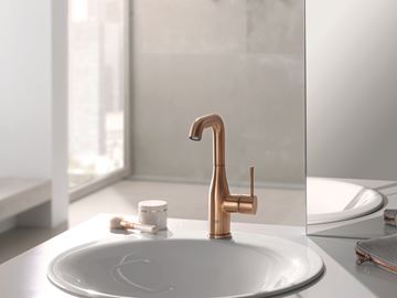 GROHE ESSENCE NEW umývadlová stojanková batéria, s odtokovou súpravou, brúsený warm sunset 24174DL1 Obrázek - fotka