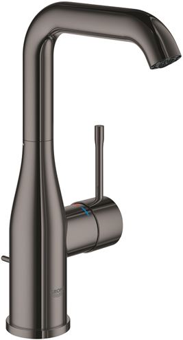 GROHE ESSENCE NEW umývadlová stojanková batéria, s odtokovou súpravou, hard graphite 24174A01 Obrázek - Hlavní obrázek
