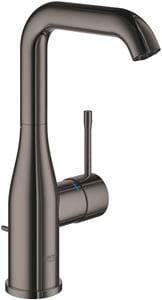 GROHE ESSENCE NEW umývadlová stojanková batéria, s odtokovou súpravou, hard graphite