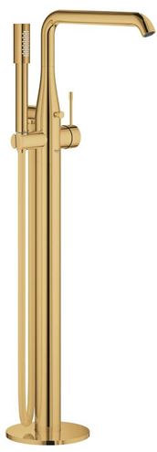 GROHE ESSENCE NEW vaňová batéria na podlahu, s prepínačom, so sprchovou súpravou, cool sunrise 25248GL1 Obrázek - Hlavní obrázek