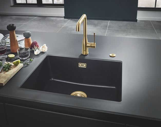 GROHE ESSENCE NEW drezová batéria, brúsený cool sunrise 30505GN0 Obrázek - fotka