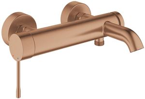 GROHE ESSENCE NEW vaňová nástenná batéria, s prepínačom, brúsený warm sunset