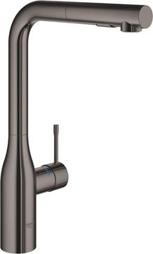 GROHE ESSENCE NEW drezová batéria, s vyťahovacou sprškou, hard graphite