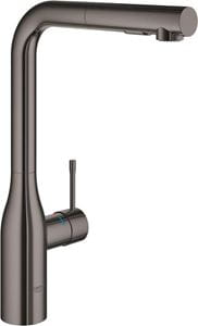 GROHE ESSENCE NEW drezová batéria, s vyťahovacou sprškou, hard graphite
