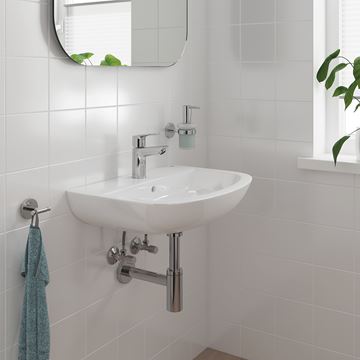 GROHE BAULOOP umývadlová stojanková batéria, s odtokovou súpravou, chróm 23879001 Obrázek - fotka