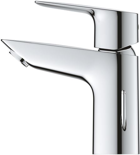 GROHE BAUEDGE umývadlová stojanková batéria, s odtokovou súpravou, studený štart, chróm 23559001 Obrázek - fotka