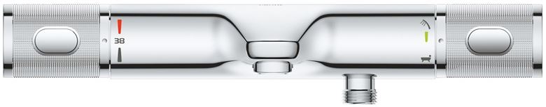 GROHE GROHTHERM 1000 PERFORMANCE vaňová nástenná termostatická batéria, s prepínačom, chróm 34831000 Obrázek - fotka