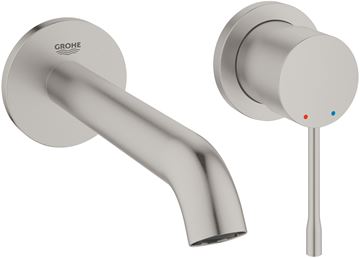 GROHE ESSENCE NEW umývadlová podomietková batéria, supersteel