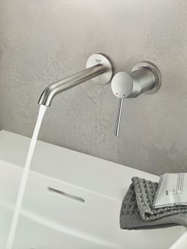 GROHE ESSENCE NEW umývadlová podomietková batéria, supersteel 29192DC1 Obrázek - fotka