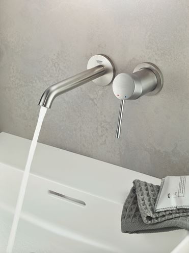 GROHE ESSENCE NEW umývadlová podomietková batéria, supersteel 29192DC1 Obrázek - fotka