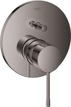 GROHE ESSENCE NEW vaňová podomietková batéria, s prepínačom, hard graphite
