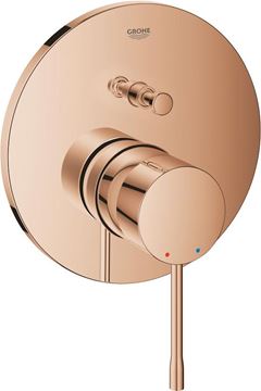 GROHE ESSENCE NEW vaňová podomietková batéria, s prepínačom, warm sunset