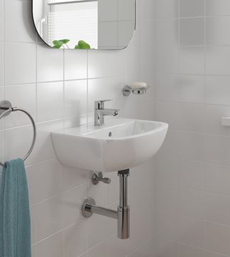 GROHE BAUEDGE umývadlová stojanková batéria pre jednu vodu, chróm 20421001 Obrázek - fotka