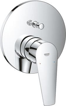 GROHE BAUEDGE vaňová podomietková batéria, s prepínačom, chróm