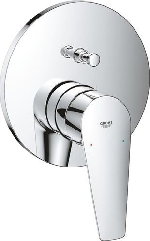 GROHE BAUEDGE vaňová podomietková batéria, s prepínačom, chróm 24162001 Obrázek - Hlavní obrázek