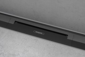 HANSGROHE 800 RAINDRAIN FLEX vrchná sada sprchového žľabu, skracovateľný, pre inštaláciu k stene, matná čierna 56051670 Obrázek - fotka