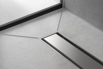 HANSGROHE 700 RAINDRAIN MATCH vrchná sada sprchového žľabu, s výškovo nastaviteľným rámom, matná čierna 56037670 Obrázek - fotka