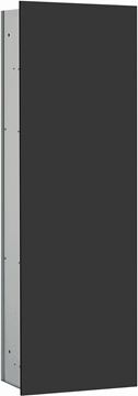 CONCEPT 300 nízka skrinka 31,6x15,6x96,6 cm, 1 dvierka, čierna/sklo