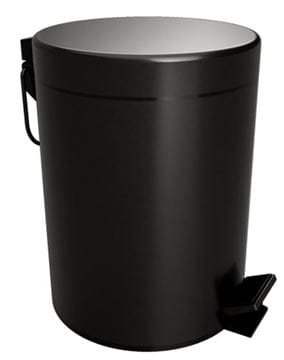 BEMETA DARK odpadkový kôš 5 l, na postavenie, Soft Close 104315010 Obrázek - fotka