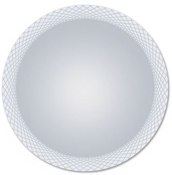 AMIRRO CROSSLINES zrkadlo 80 cm, s osvetlením