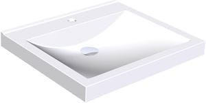KWC QUADRO ANMW411 umývadlo 60 cm, s otvorom pre batériu, bez prepadu, miranit