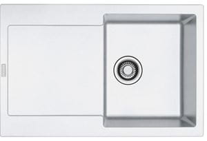 FRANKE MARIS MRG 611 fragranitový drez 780x500mm, otočný, odkvapkávač, biela ľad