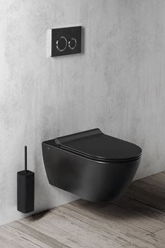 GEBERIT SIGMA 20 ovládacie tlačidlo pre dve splachovania, plast, čierna/matná čierna 115.882.DW.1 Obrázek - fotka