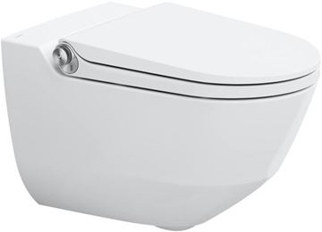 LAUFEN CLEANET RIVA závesné WC s bidetovým sedadlom, Rimless, LCC